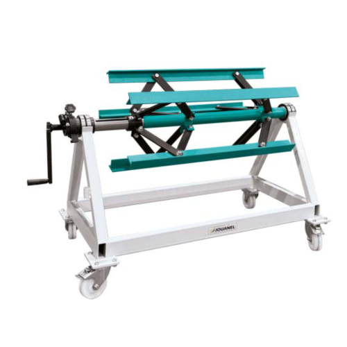 Decoiler on wheels DVS - Decoiler width 1000 mm