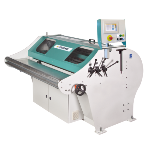 Cutting and slitting line with straightening unit, 1.25 x 1mm, 3 sets of blades, CNC